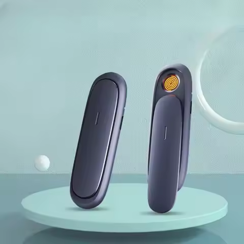 Portable Outdoor Windproof Tungsten Coil Lighter Type-C Rechargeable USB Electric Cigar Lighter LED 