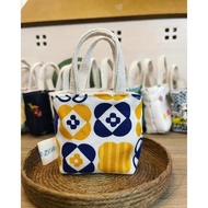 Handmade Mini Tote Bag Charm | Keypouch | AirPod / Earpiece Holder