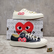 {Doushop} CDG PLAY X CONVERSE chuck taylor 1970 Rei Kawakubo Converse Shoes