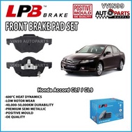 [Front Brake Pad] Honda Accord Euro CL7/ CL9 LPB Premium Semi Metallic Euro Standard