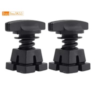 2Pcs Car Trunk Seal Screw Threaded Snap for     Toolbox Thumb Screws and Nut for     E46 E34 E39 E38
