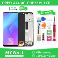 OPPO A74 4G CHP2219 / F19 /  F19 PRO TFT LCD Display Touch Panel Screen Sensor Assembly Replacement
