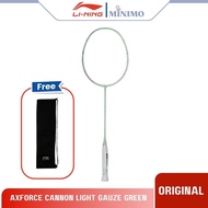 Badminton Racket Axforce Cannon Gauze Green Original 100%