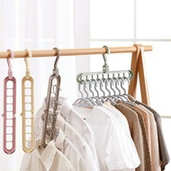 Space-Saving Hanger 9 Compartments