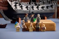 全新 Lego Icons #10365 Captain Jack Sparrow's Pirate Ship (淨人仔及其配件)