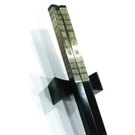 silver 100 long life design | Ebony Wood Chopsticks and Holders Dining Set
