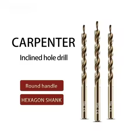 TG Adjustable Woodworking Drill Bit 9/9.5mm High Speed Steel Tapered Wood Hole Cutter
