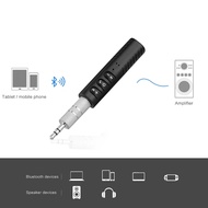 Wireless Bluetooth 5.0 Receiver 3.5mm Adapter Auto AUX Adapter Car Kit for PC MP3 Shortcut Function Speaker