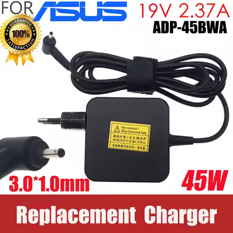 19V 2.37A 45W 3.0x1.1mm AC Adapter Laptop Charger For Asus Zenbook UX21E UX31K UX32 UX42E UX31E FOR 