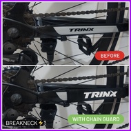 ▦ ◺ Twitter Chain Guard Bike Frame Protector Chainstay Mountain Road Bicycle Accesories MTB BREAKNE