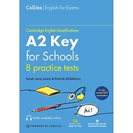 Sách Cambridge English Qualification A2 Key for School - 8 Practice Tests (Quét mã MP3 để nghe file)