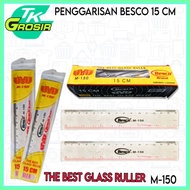 Besco ruler 15 cm besco ruler 15 cm besco ruler/ ruler
