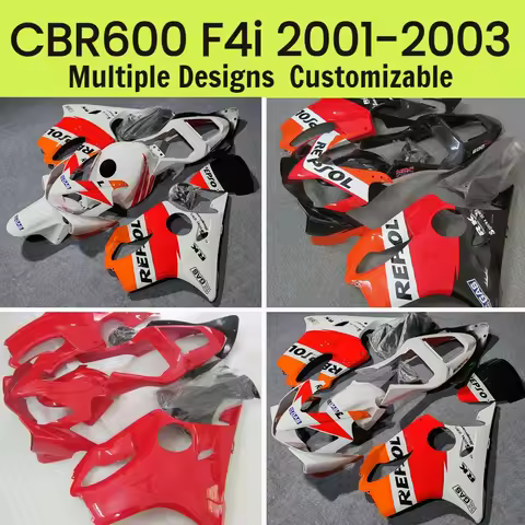 Fairing Kit for Honda CBR 600 F4i 2001 2002 2003 Motorcycle Aftermarket Fairings ABS Injection Bodyw