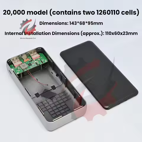 3.7V PD/QC/VOOC Type-C 22.5W Fast Charging Module TFT Color Screen Digital Tube Display Fast Chargin