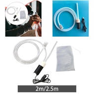 [tenlzsp0bc] Powerful Mini Electric Wines Pump Rechargeable Transfer Kit for Home Brewing Beer Sipho