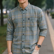 KEMEJA Men's flannel shirt, distro flannel long sleeve flannel shirt, flannel shirt, premium bluesky