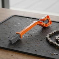 3-Sided Bristles Cycle Chain Brush Multi-Purpose Motorcycle Chain Cleaning Tool for Cyclists