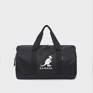 KANGOL - 英國袋鼠旅行袋運動包附側背帶 黑色