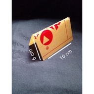 Acrylic table nameplate/table number 10 x 6 cm, 2mm thick