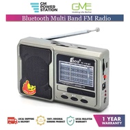Fepe FP-1781U FM/AM Radio Speaker Rechargeable Radio With USB TF card Player