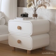 Style Small Cabinet-Free Bedside Table Style Storage Cream Bedroom Simple Modern Bedside Table Light