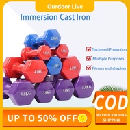 Hexagon Dumbbell Fitness Gym Lady Dumbbell