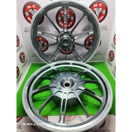 OKIMURA MAGS CNC TITANIUM F185X14 / R 215X14 FOR CLICK 125 I V1 V2