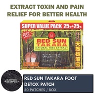 Red Sun Takara Foot Detox Patch