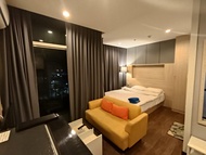 中天海灘的1臥室公寓 - 26平方公尺/1間專用衛浴 (Pattaya 中天海滩300米，设备齐全，高档公寓)