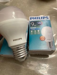 Philips飛利浦 LED 白燈大頭 9W