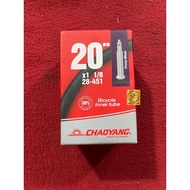 CHAOYANG TUBE 20X1.1/8 FV 60MM  (28-451) Basikal Inner Tube