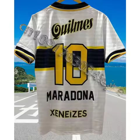 Boca Juniors Retro Classic Shirt Men's and Women's Outdoor Sports Leisure Quick Drying Adult and Chi