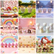 [Three-Dimensional KT Collection 1] Trendy Play Cute Apple kt Fold Ear Rabbit kt Tulip kt Cartoon Ki