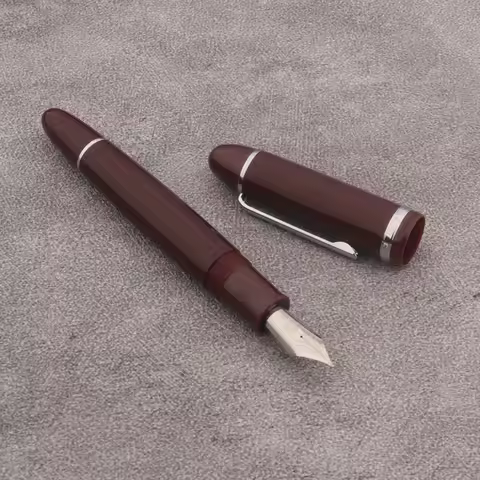 JinHao X159 Fountain Pen Acrylic Ink Pen Spin Converter Filler EF F Nib Business Stationery Office S