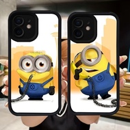 Q22 Minion soft Casing for iphone XS X 12 XR 11 Mini 15 Pro Max