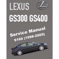 LEXUS GS300 GS400 (1997-2005) SERVICE WORKSHOP MANUAL