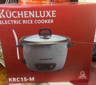 Kuchenluxe Electric Rice Cooker | KRC15-M | 8 Cups | 1.5L | 230V | 500W | Classic Type Rice Cooker