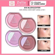 3CE Blush with highlighter new version (standard product)