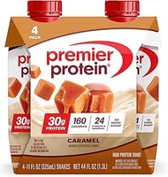 Premier Protein Shake, Caramel, 30g Protein, 1g Sugar, 24 Vitamins and Minerals, Nutrients to Suppor