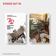 77th Indonesian Independence Day Logo Sticker