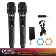 Handheld Karaoke Microphone Wireless Amgrass Rechargeable Cordless Microphone for Party Wedding