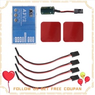 A3 V2 flight controller stabilizer 4 flight modes for RC airplane Airplane RC Metal gift accessory f