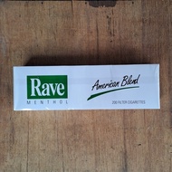 Rokok import rave menthol | rave full flavor | american blend