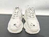 Balenciaga巴黎世家老爹鞋Triple S 白色