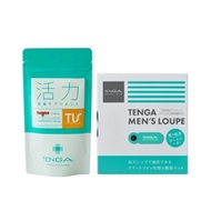 TENGA 男士活力套裝 活力支援補充品120粒 (30日份) + 男士專用強力放大鏡