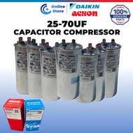 ORIGINAL Capacitor Aircond DAIKIN For Air Conditioner Compressor Capasitor 25uF 30uF 35uF 40uF 45uF 