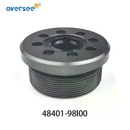 48401-98L00 Tilt End Cap For Suzuki DT115 (86-01) DT140 (86-01) 2/4 Stroke Outboard 48401-98L01;4840