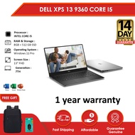 DELL XPS LAPTOP 13/15 CORE i7/i5 7TH 8TH GEN (7390/9300/9350/9360/9500/9550/9560/9570) (1 YEAR WARRA
