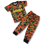 MILITARY Cotton Kids Pajamas (2Y-7Y) - Pyjamas Sleepwear Boys Baju Tidur Askar Budak Kanak-Kanak Lel