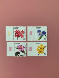 外國郵票—泰國1991花